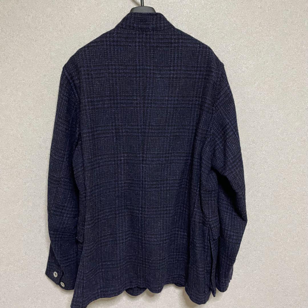 マウンテンリサーチ　カントリー　ジャケット　ネイビー　チェック　M 美品