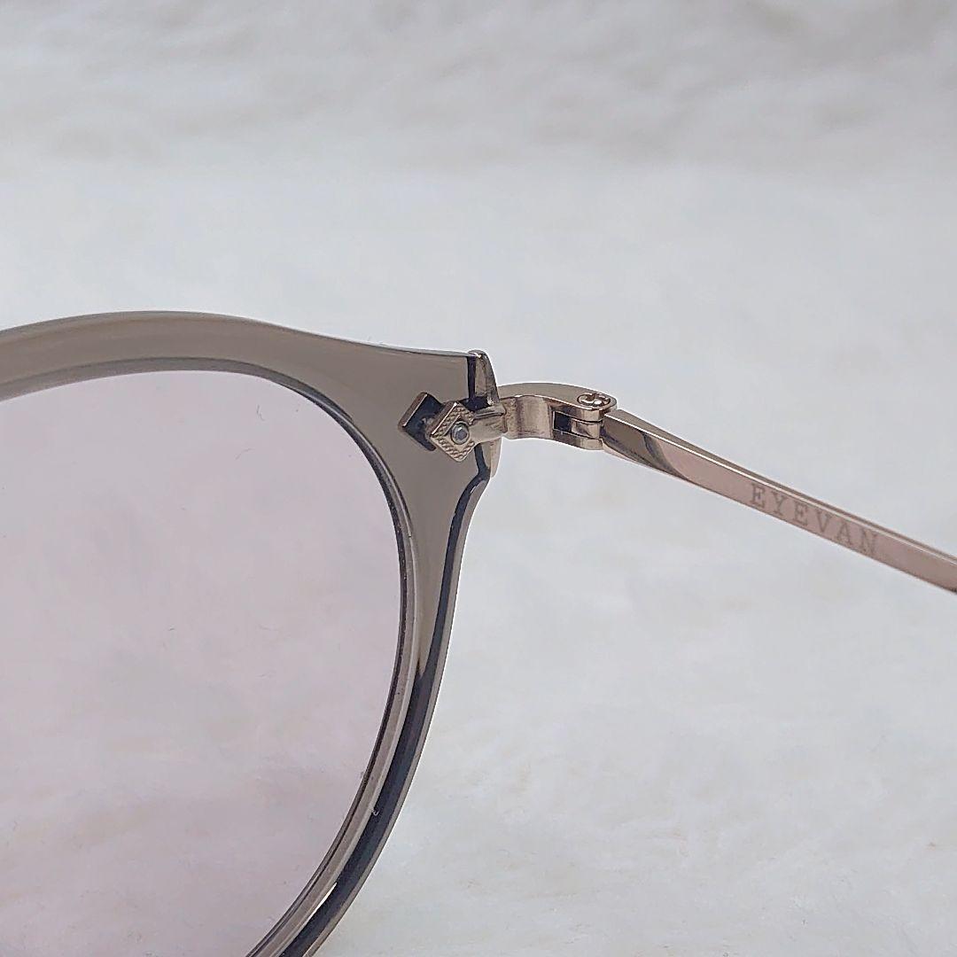 ✨極美品✨EYEVAN アイヴァン E-0505-(45) SMK/G グレー