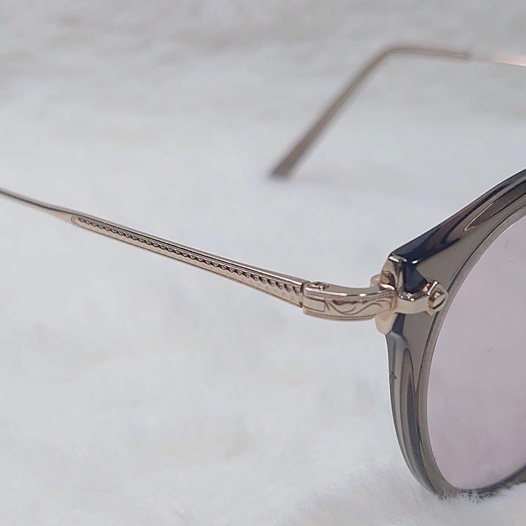 ✨極美品✨EYEVAN アイヴァン E-0505-(45) SMK/G グレー