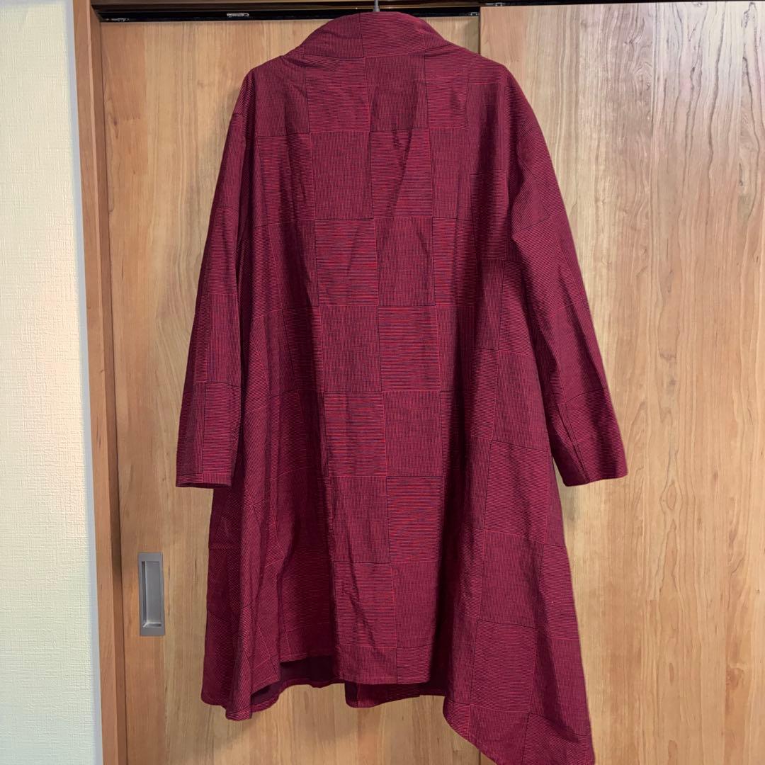 ルイ中古　美品　慈雨 センソユニコ スプリングコート ロング丈 40