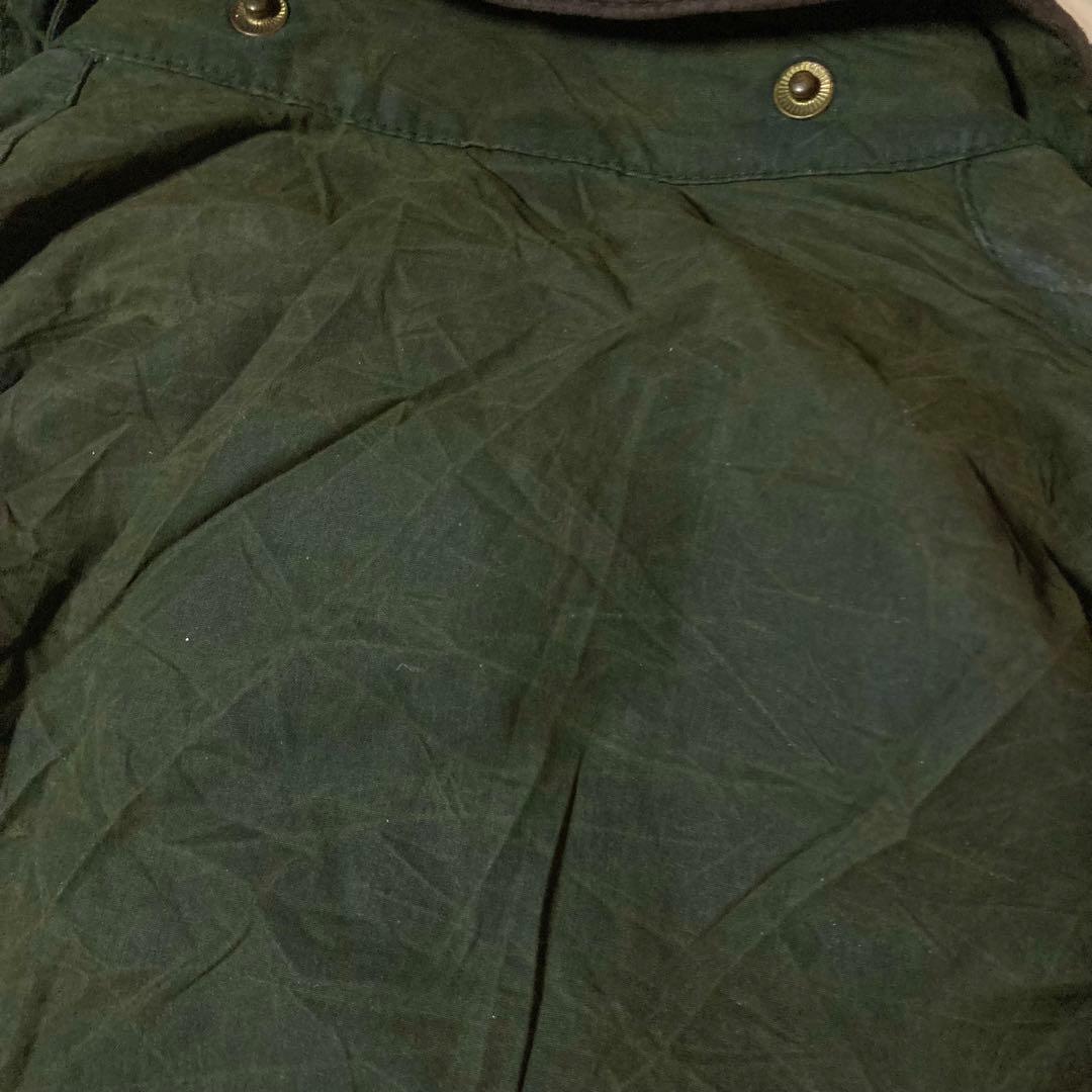 90s 英国製Barbour ビデイルオイルドジャケットヴィンテージ オリーブ