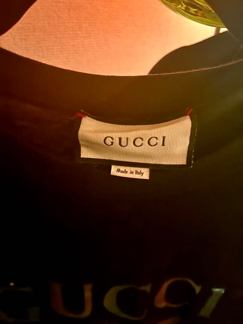 s*a様 GUCCI　マルチカラー　オーバーサイズ　Tシャツ　withグッチロゴ