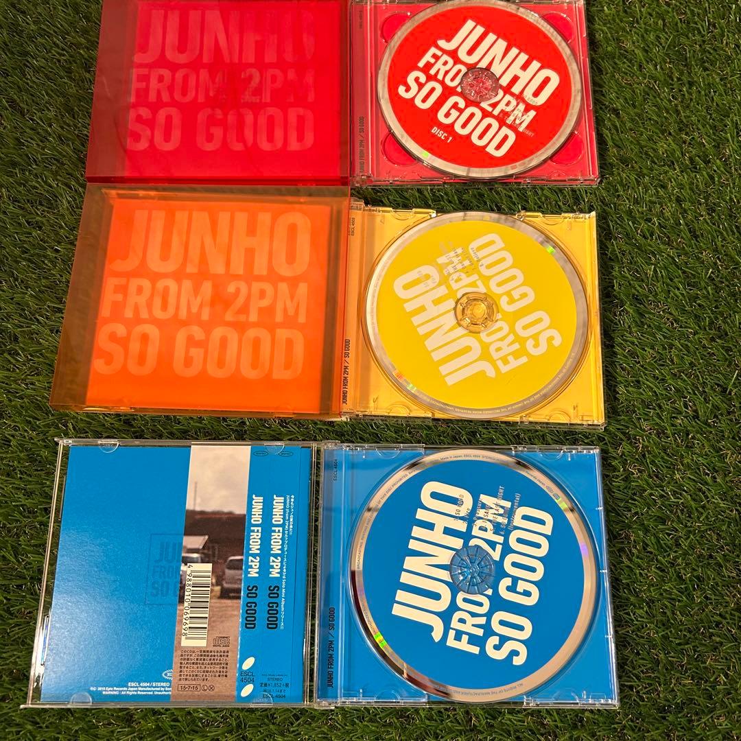 JUNHO FROM 2PM SO GOOD 3形態限定 BOX ジュノ