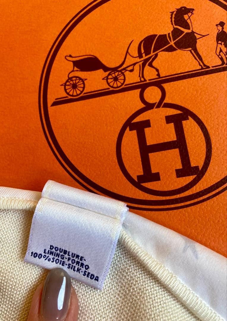 HERMES ツイルレーヌ ワンピース『幻の北半球の星空』　美品　クリーニング済