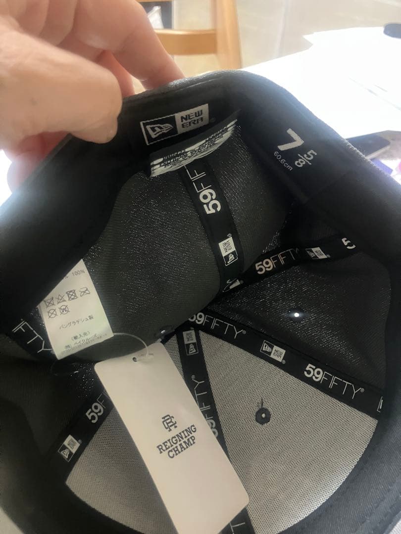 NEWERA×Reigning Champ 7 5/8 レイニングチャンプ