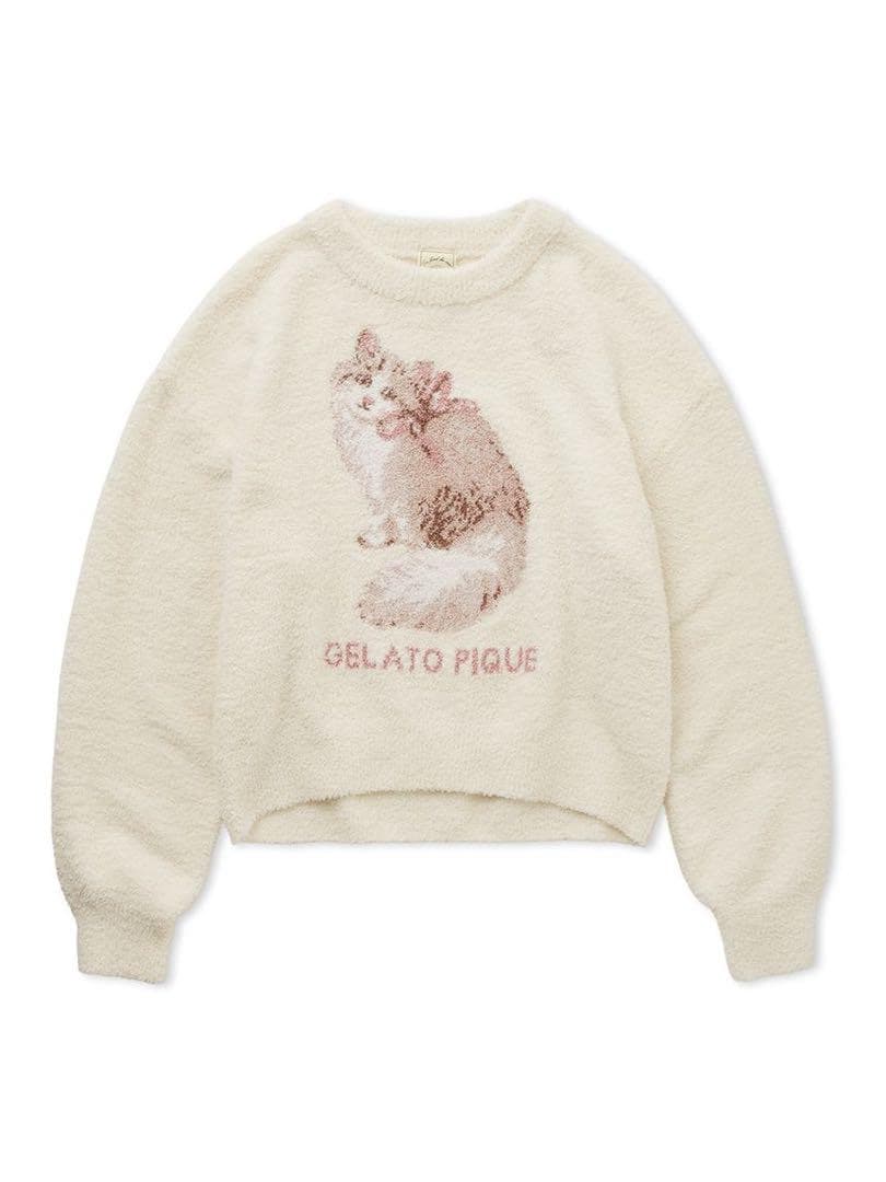 正規品♡ジェラートピケ ベビモコCATプルオーバー &ロングパンツ サイベリアン