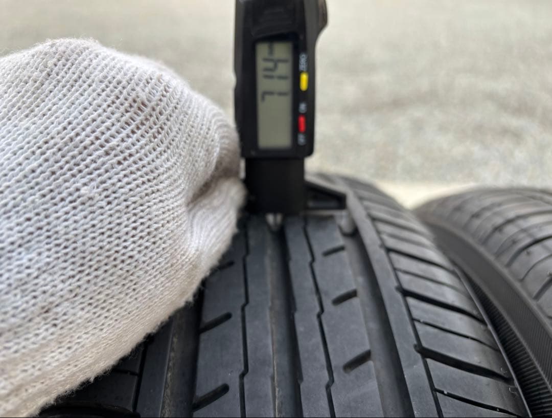 ほぼ新品 ほぼ25年製 バリ山 ブルーアース ES32 165/55r15 4本