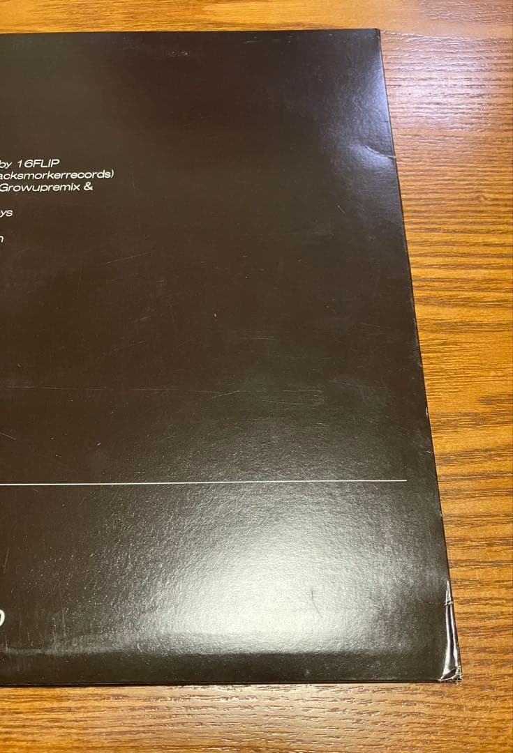 MONJU Black de.ep LP 12インチ ステッカー付き