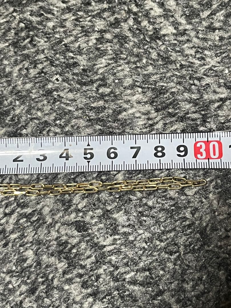 avalanche シルバー925 ペーパークリップチェーン　60cm
