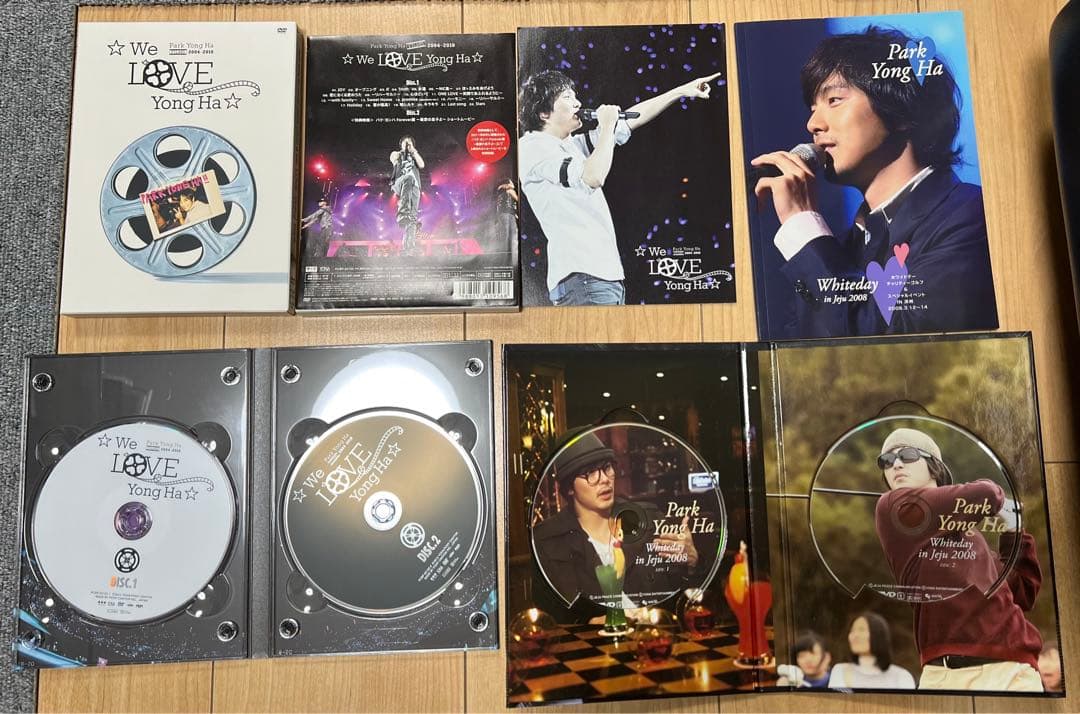 パク・ヨンハ 韓流 DVD CD アルバム シングル まとめ売り