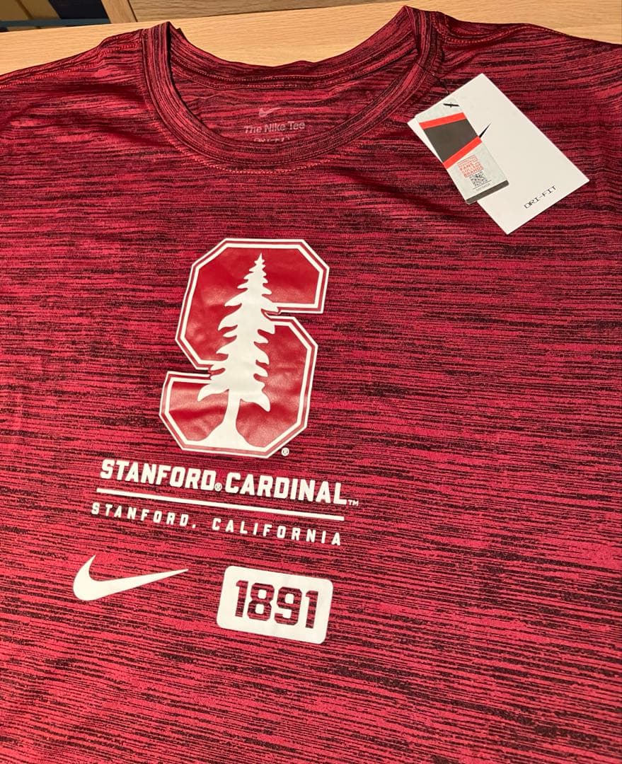 Nike スタンフォード大学 パフォーマンスTシャツ L 新品未使用
