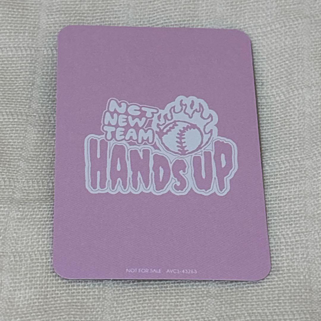 NCT WISH NCT NEW TEAM Hands up シオン トレカ