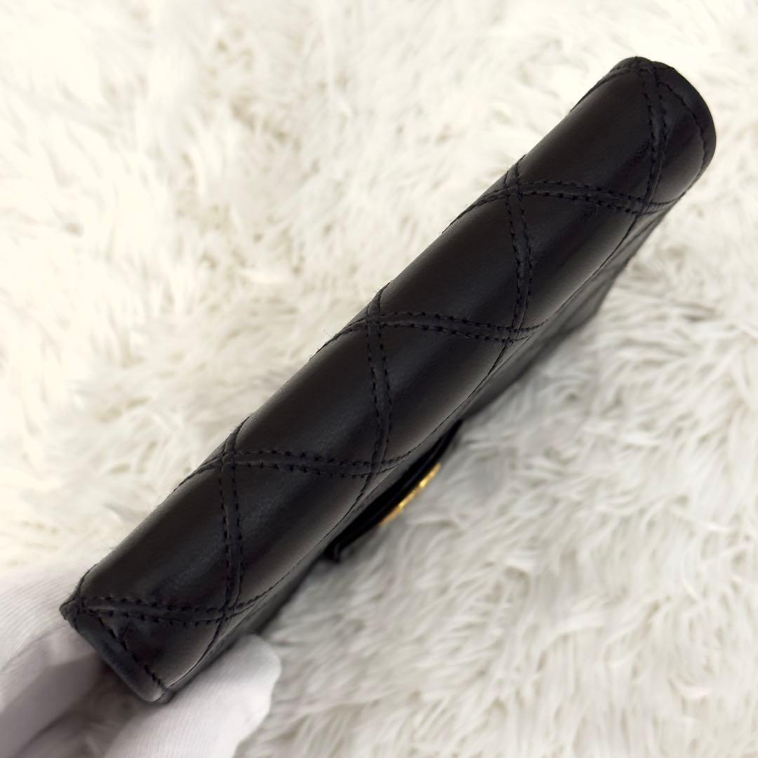 CHANELシャネル ココマーク ビコローレ Wホック 財布 レザー ギャラ付き