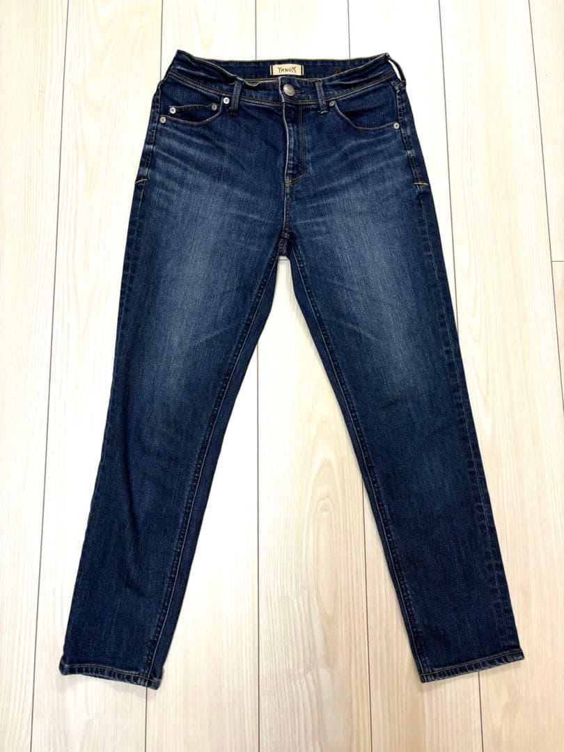 YANUK ヤヌークRUTHスリムテーパードデニムパンツ
