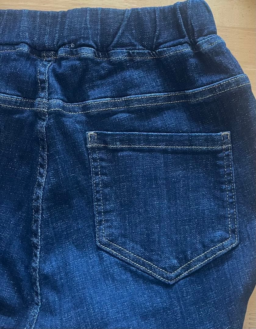 新品、未使用 デニムパギンス（紐付き） インディゴブルー