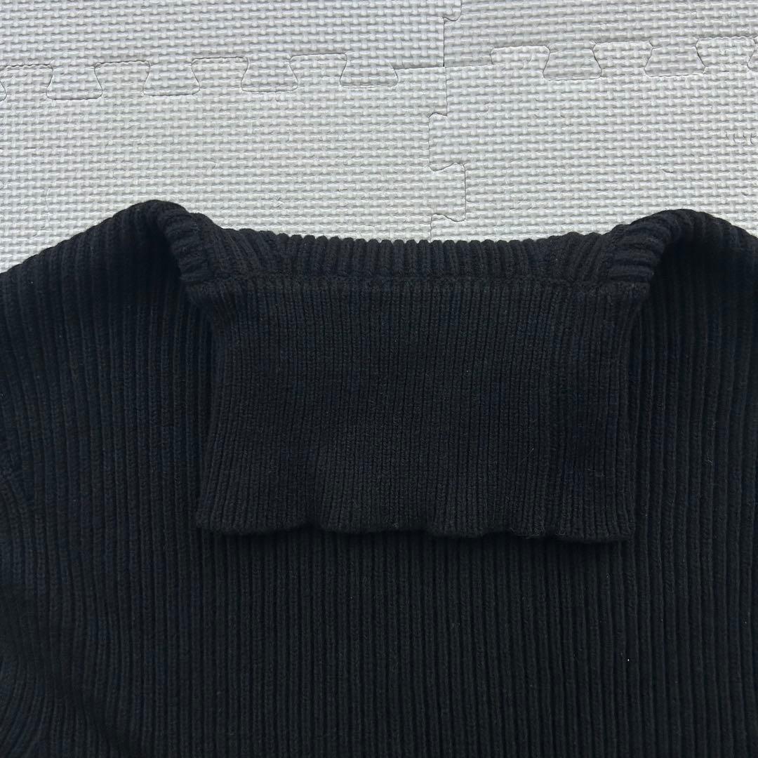 AURALEE オーラリー ブラック　タートルネック　ニットベスト【極美品】