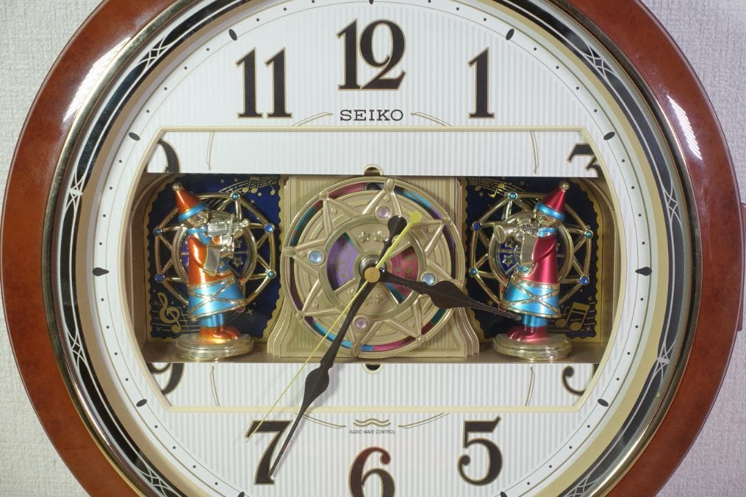 SEIKO からくり時計 電波時計 RE559B