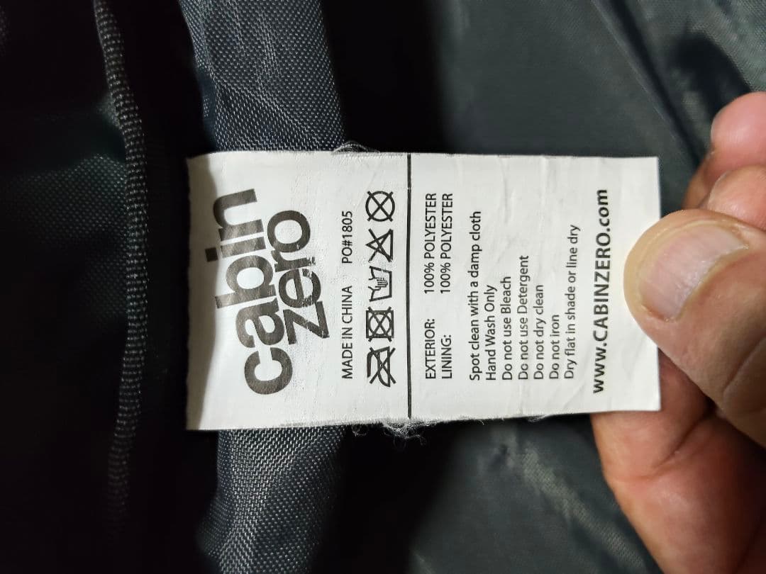 cabin zero 44L グレー バックパック