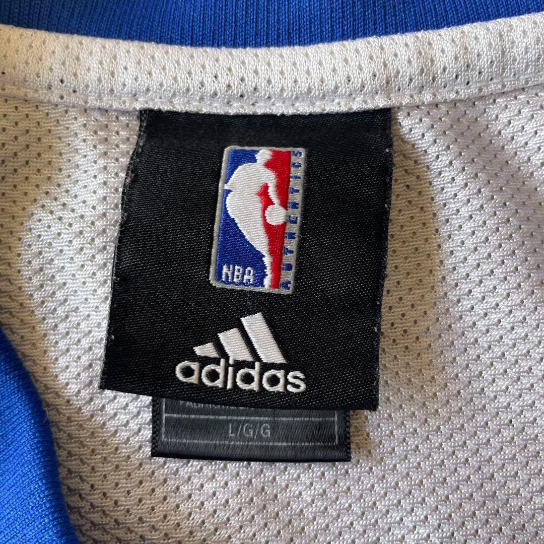 ロサンゼルス・クリッパーズ adidas ユニフォーム ゲームシャツ古着白L