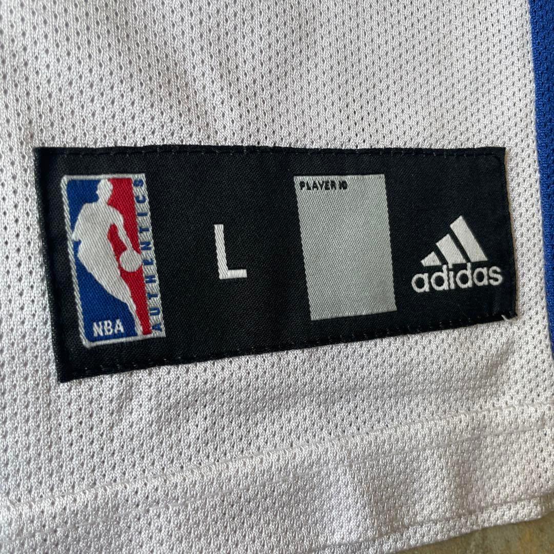 ロサンゼルス・クリッパーズ adidas ユニフォーム ゲームシャツ古着白L