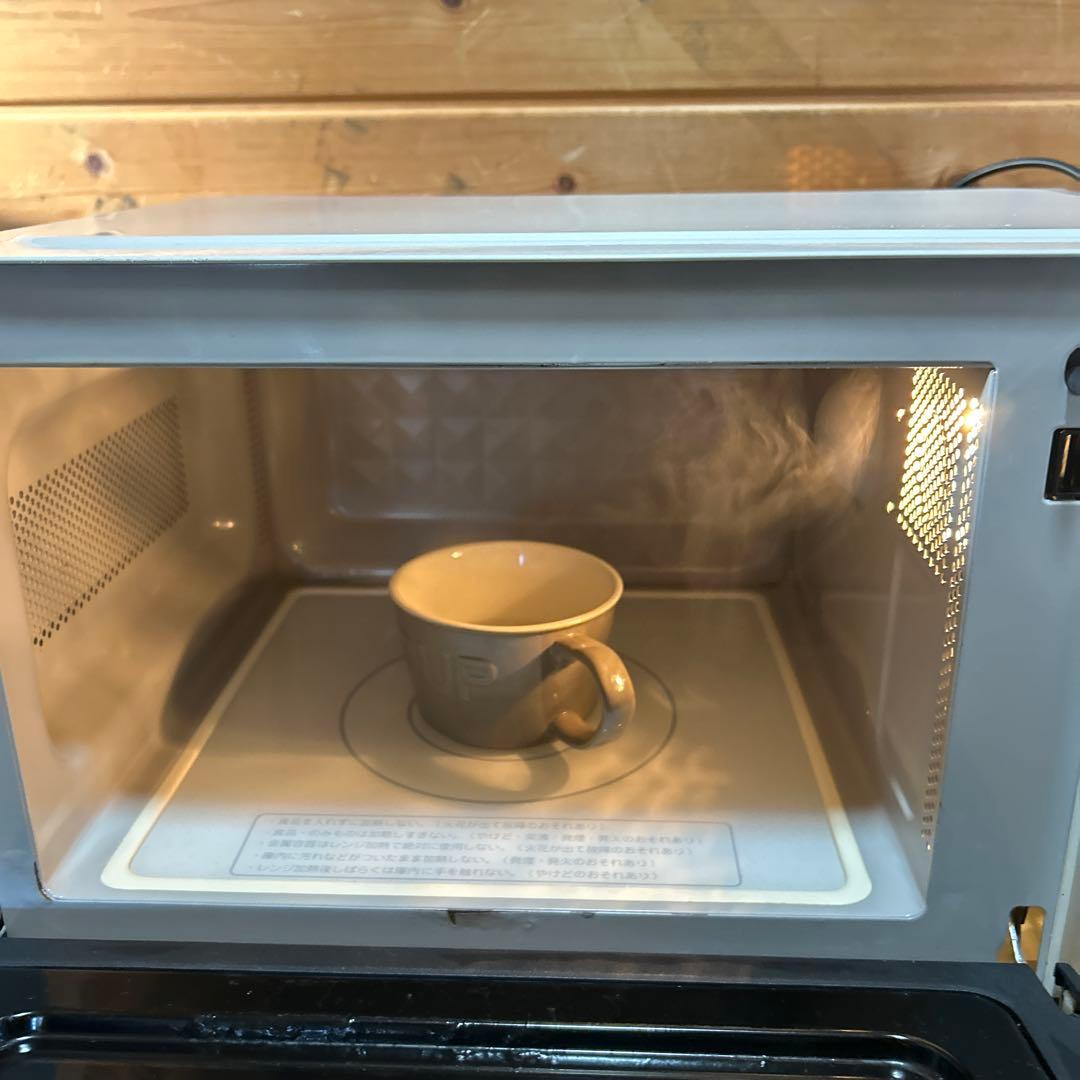 ヤマダ 電子レンジ 庫内フラットテーブル 縦開き ヘルツフリー