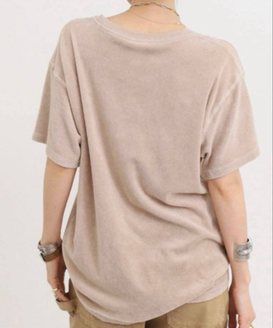 【MADE WORN/メイド ウォン】 パイル地Tシャツ