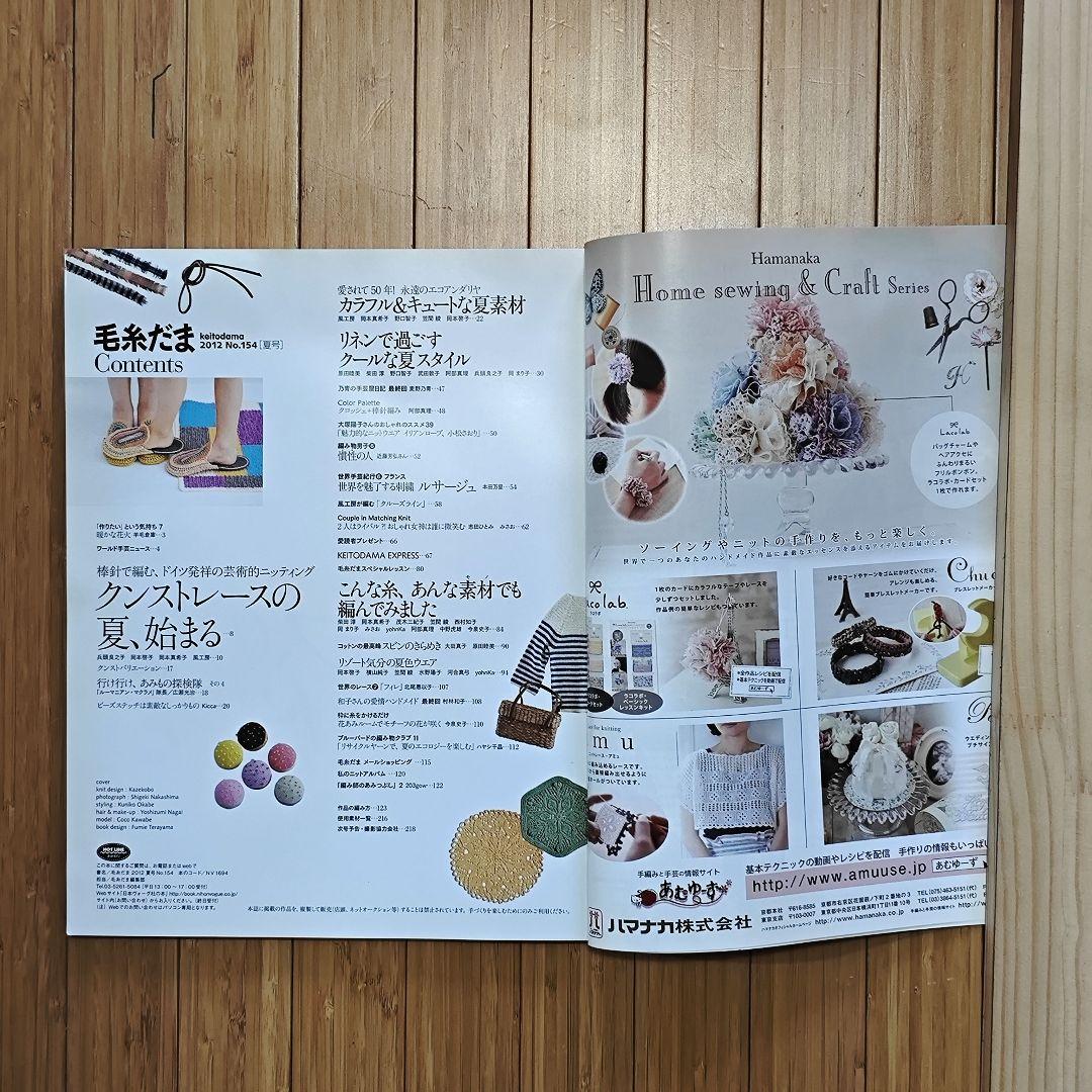 日*4様 日本ヴォーグ社 毛糸だま 1986年-2012年 13冊セット