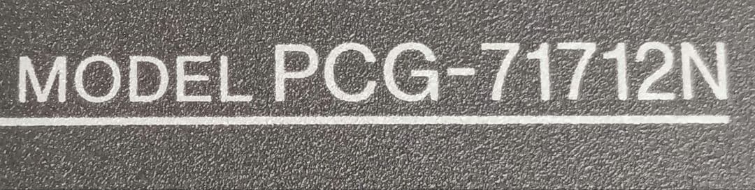 ≫ Sony PCG-71712N 8GB ストレージ無