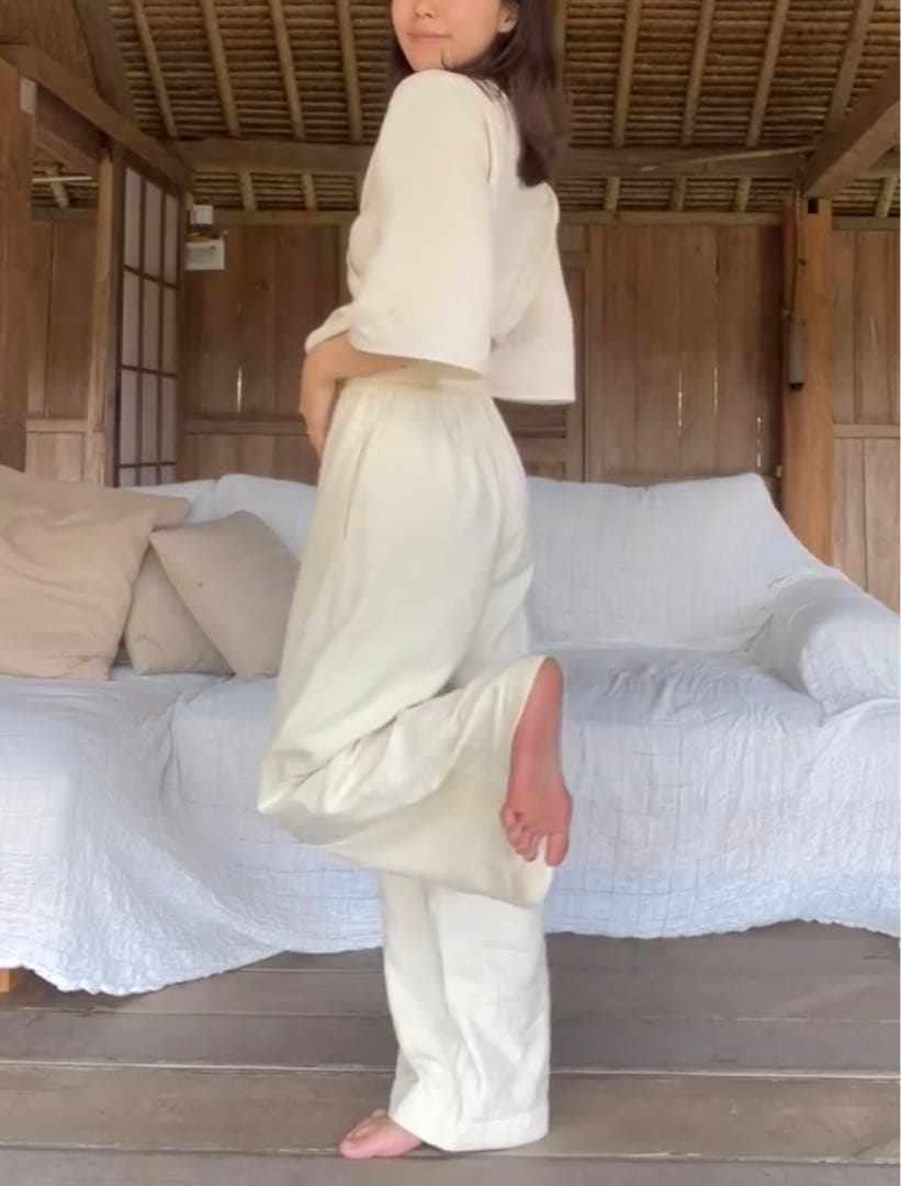 seed and soil Asana pants Mサイズ