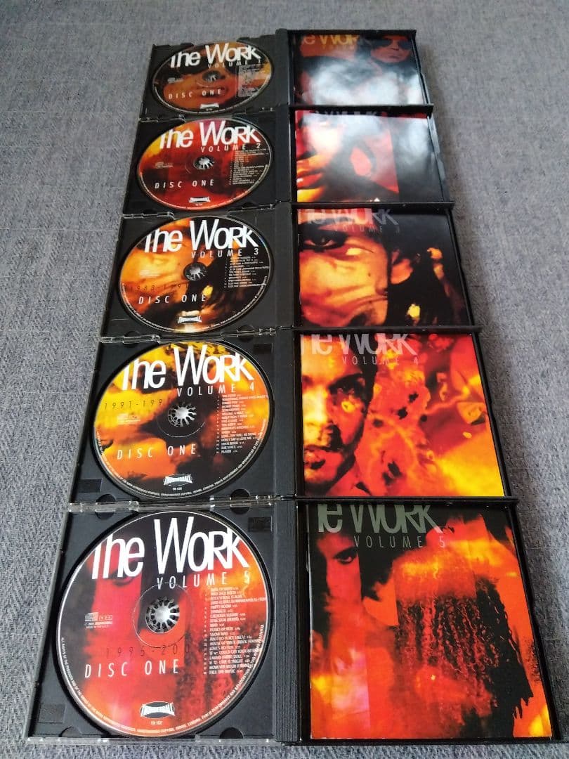 洋楽 PRINCE THE WORK 5set