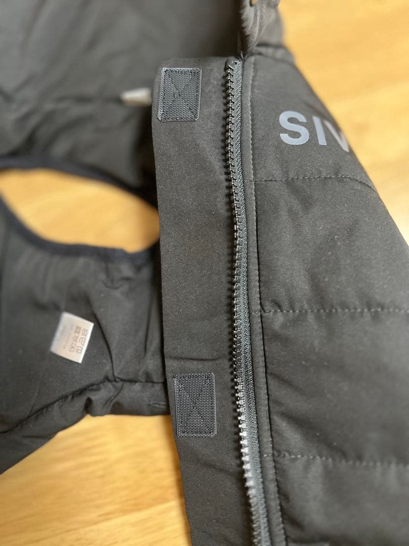 SIVI 3M THINSULATE ダウンベスト ブラック サイズXS