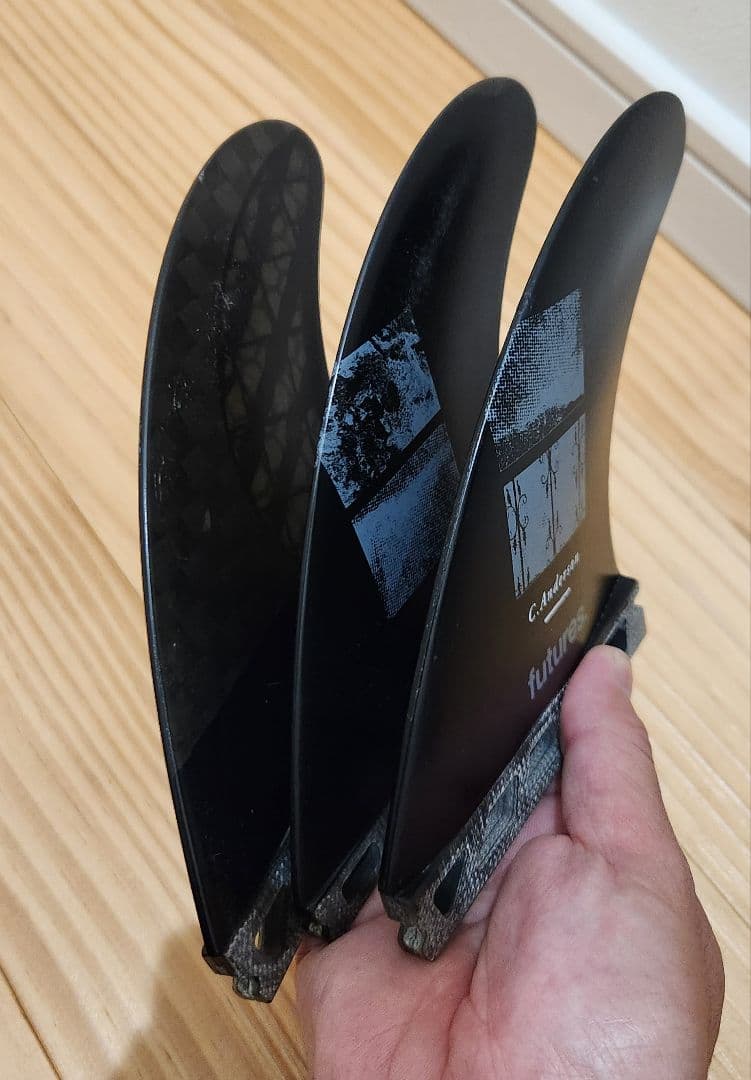 フューチャーフィンBLACKSTIX3.0TRUSSBASEクレイグアンダーソン