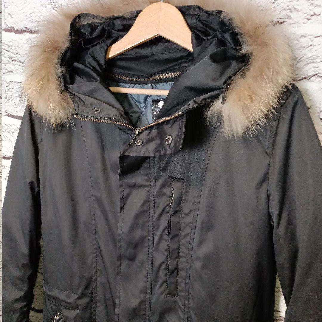 極美品■TORNADO MART ライナー付 モッズコート ブラック