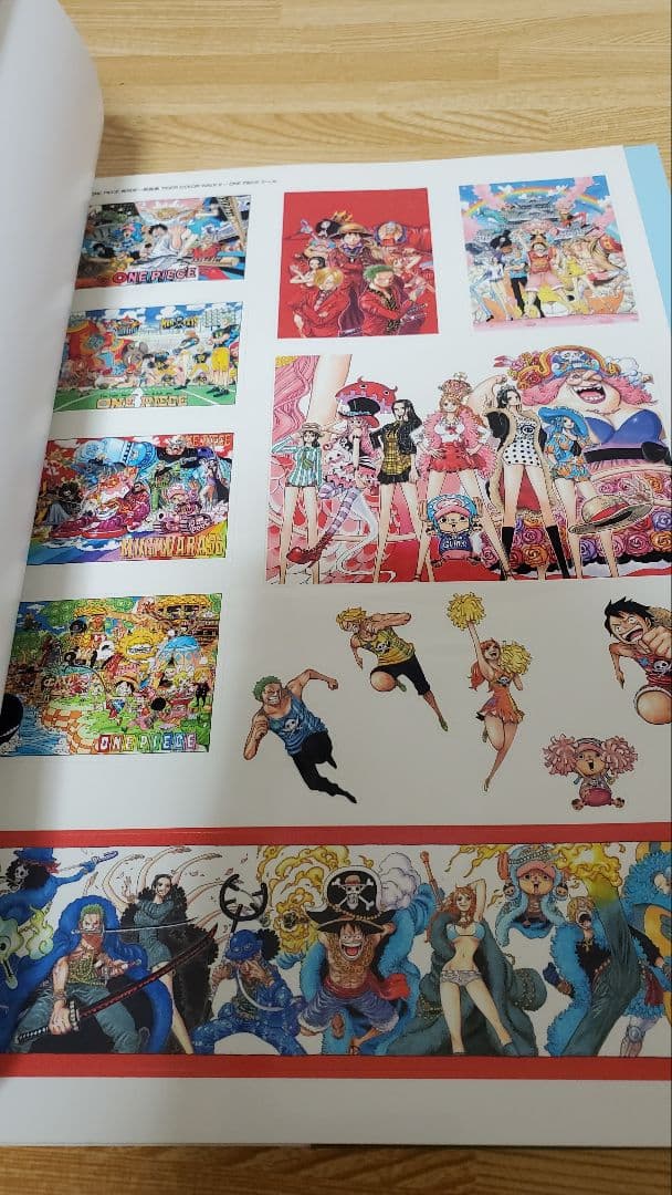 尾田栄一郎画集(イラスト集) COLORWALK 全巻セット10冊 +12冊
