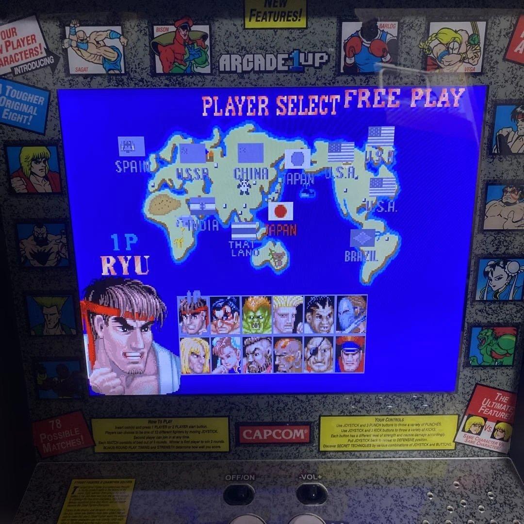 アーケード1UP ストリートファイター