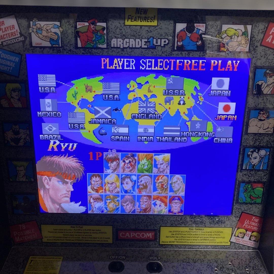アーケード1UP ストリートファイター