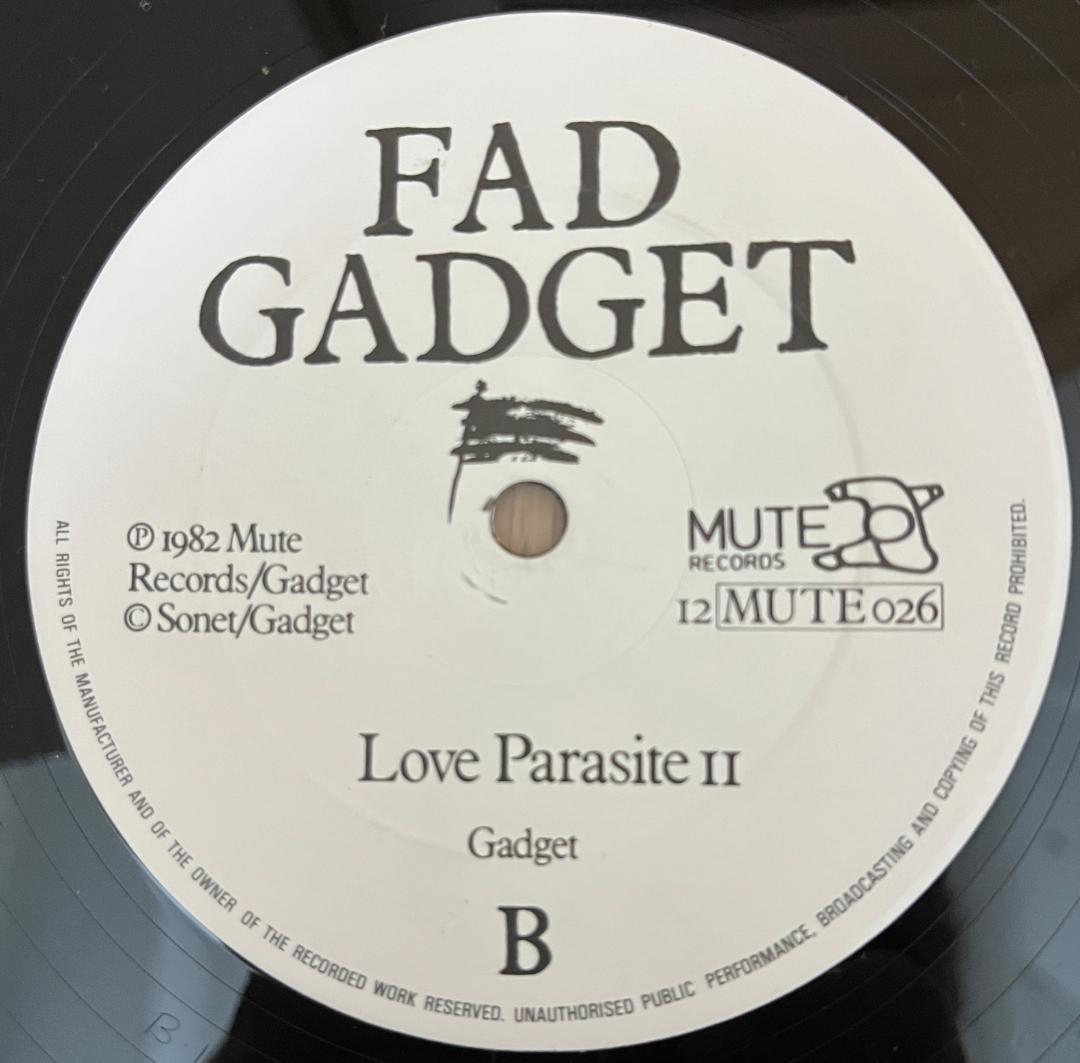 洋楽 12\" FAD GADGET For Whom the Bells Toll