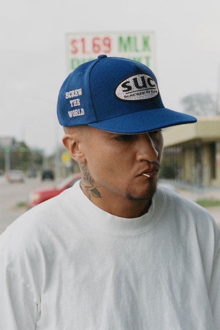 Supreme×DJ Screw 5-Panel キャップ