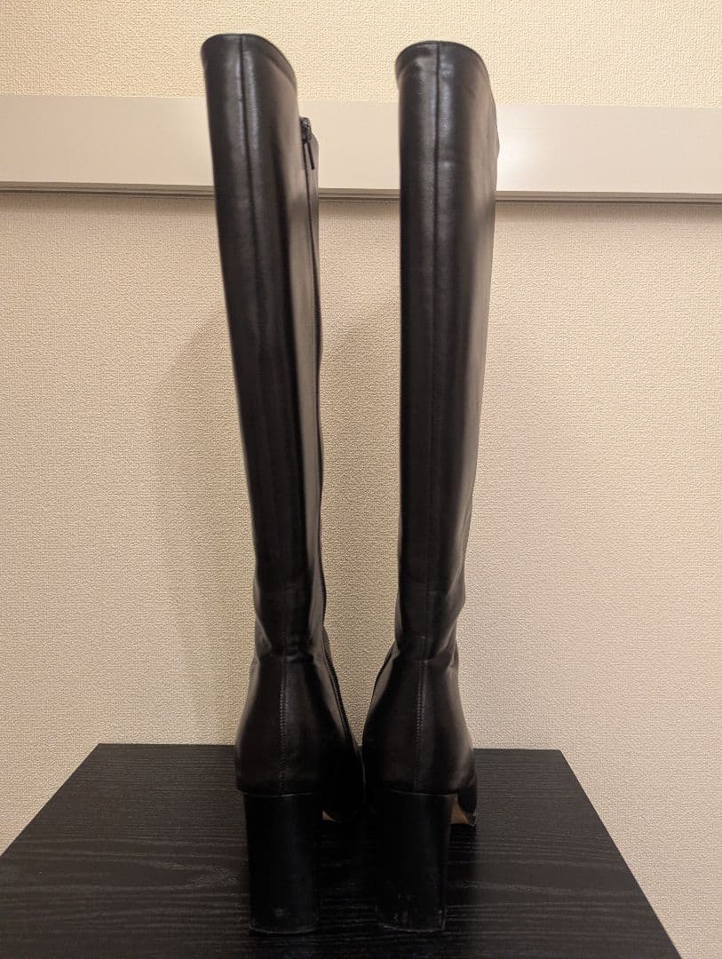 ACYM Betty Skinny Long Boots ブラック