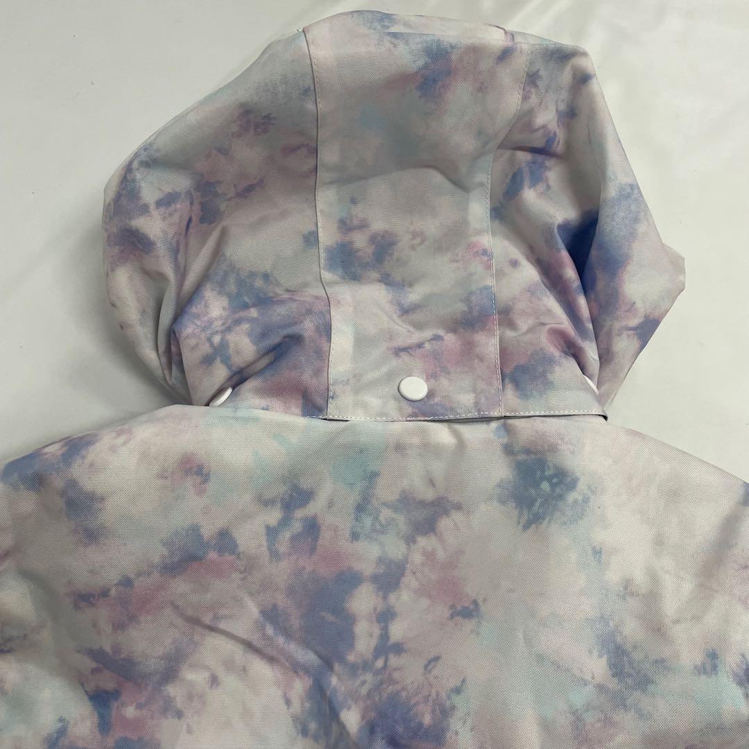 ARBN白×ピンク スキーウェア上下セット 130cm AB33WW1406J①