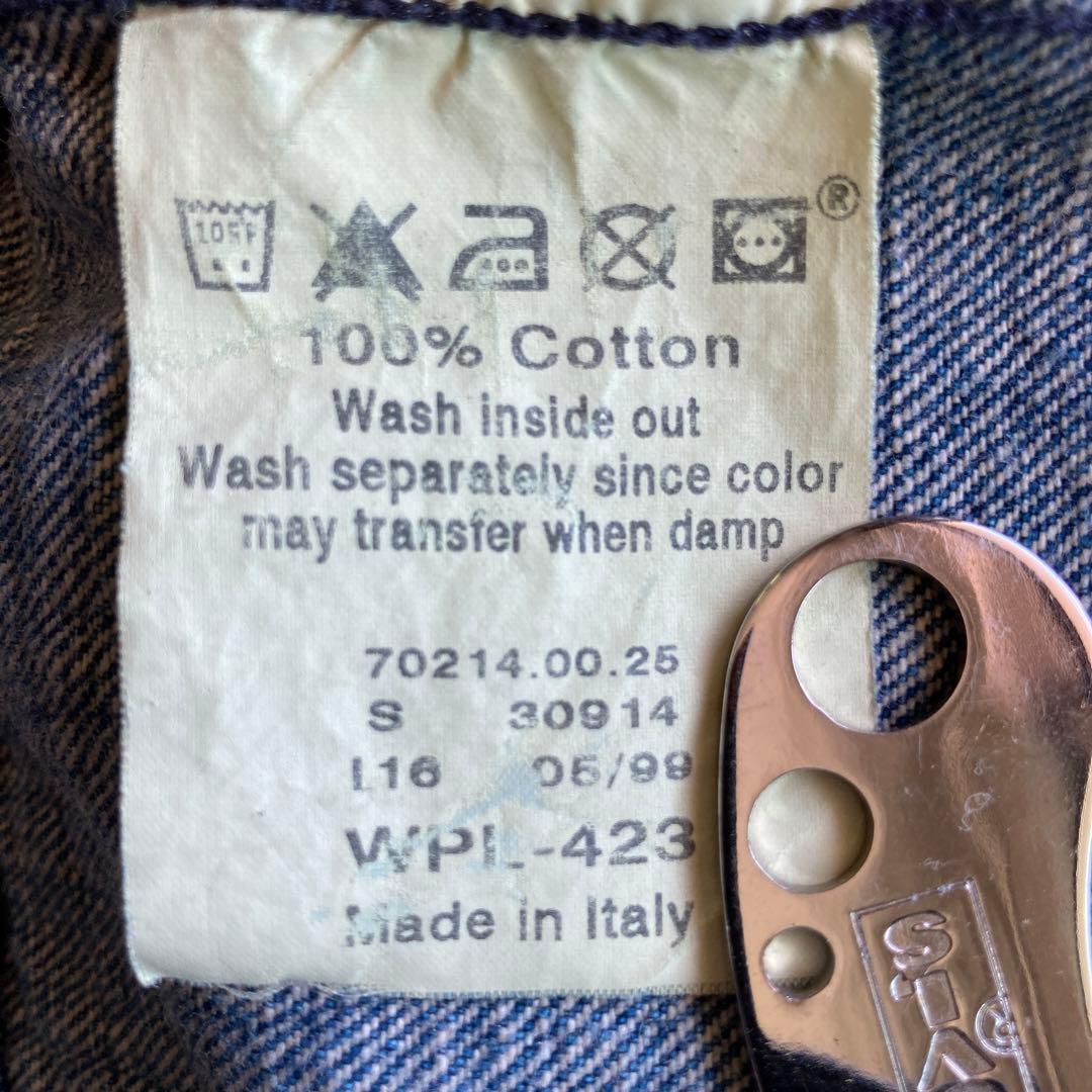 LVC 214 SAC COAT damage加工　made in ITALY