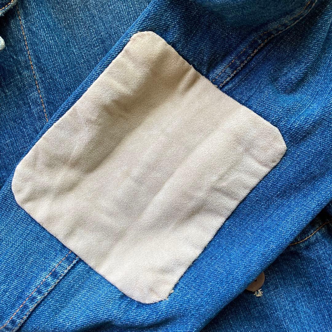 LVC 214 SAC COAT damage加工　made in ITALY