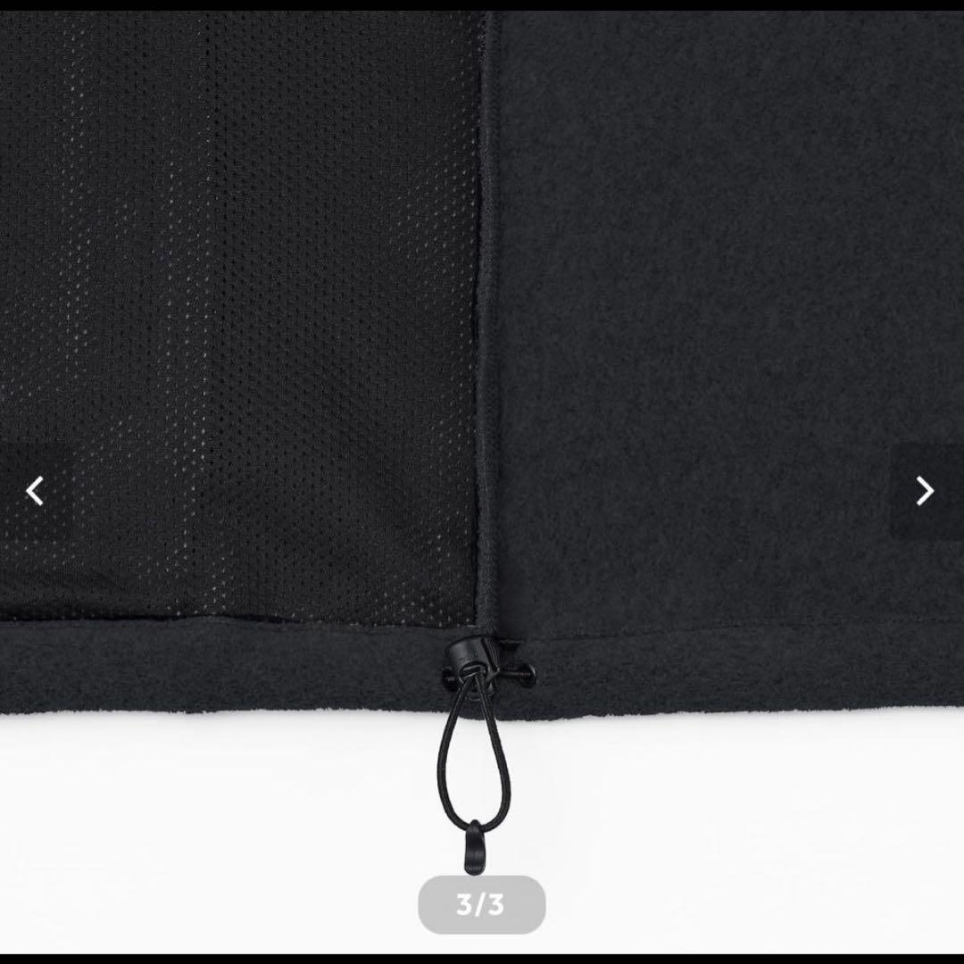 Ennoy PROFESSIONAL FLEECE VEST BLACK 黒　M