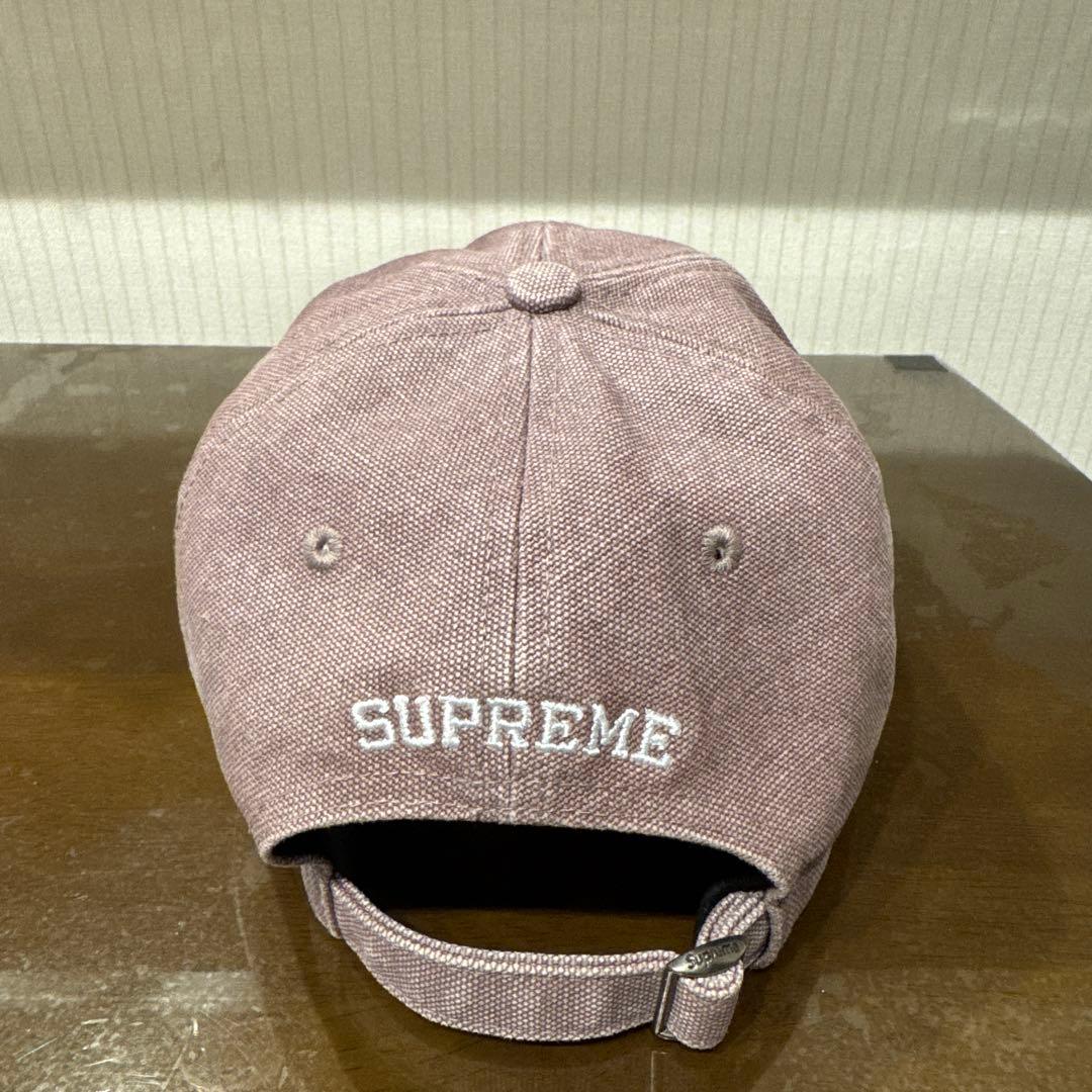 帽子 supreme pigment S logo 6 panel cap