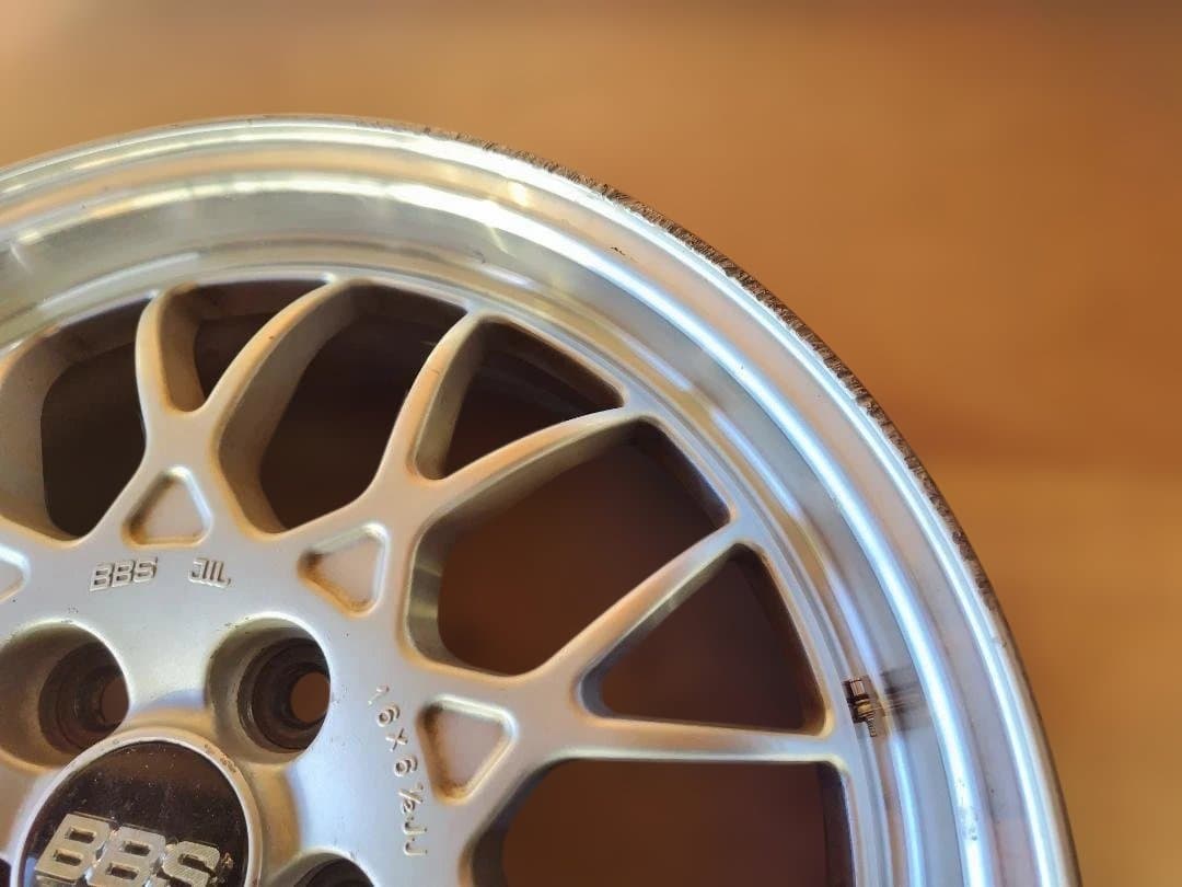 送料込！BBS FORGED スバル 純正16インチアルミホイール 2本セット②