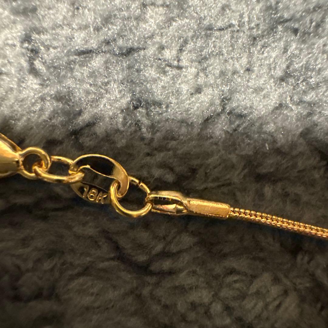S*A様 ゴールドチェーンネックレス　18k