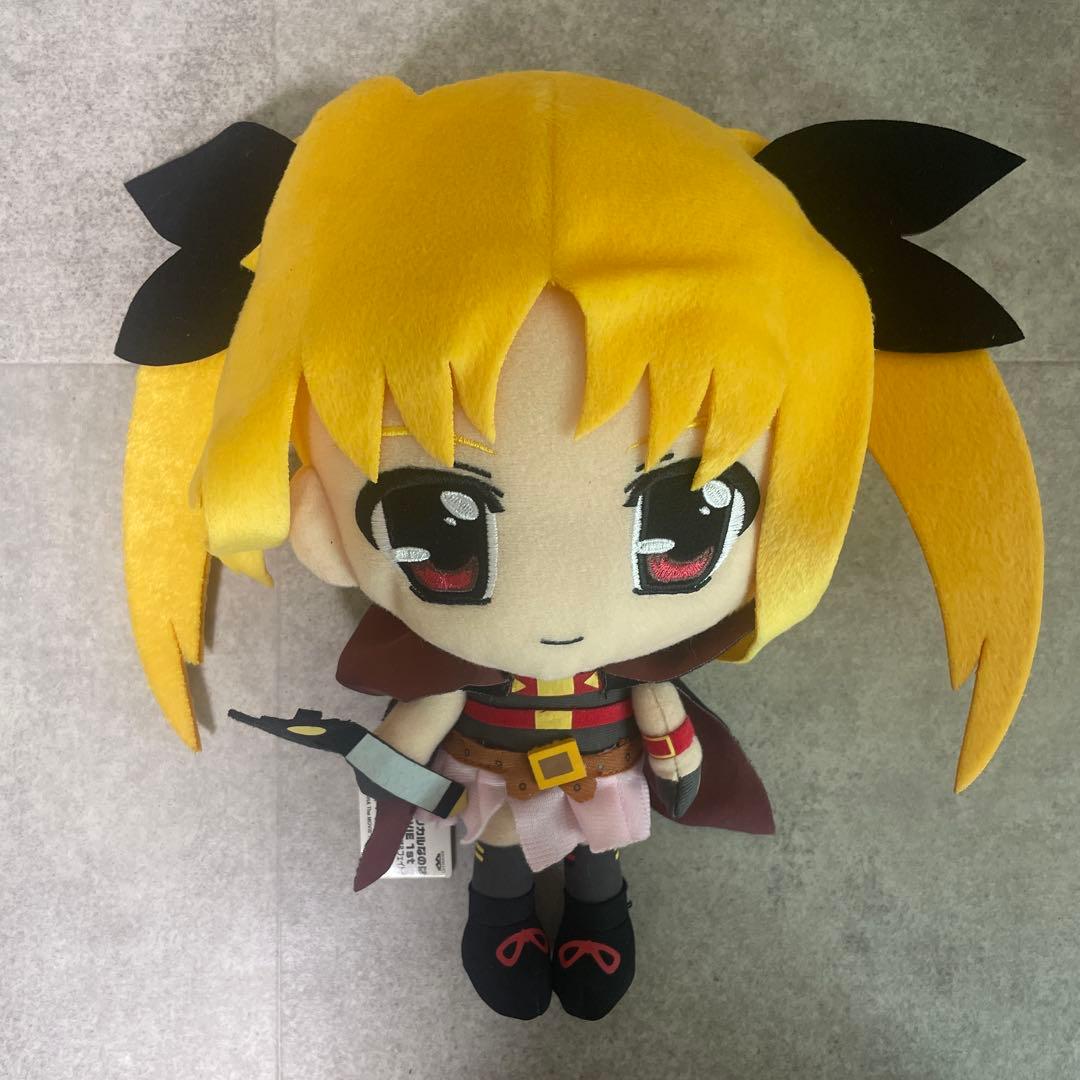 魔法少女リリカルなのは　スーパーDXぬいぐるみ 全2種　フェイト　アニメ　非売品