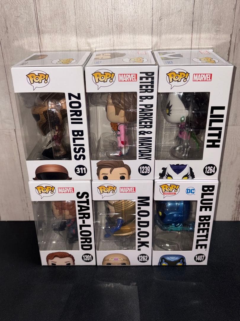 コミコン　限定　Funko POP モードック　リリス　スターロード　ビートル