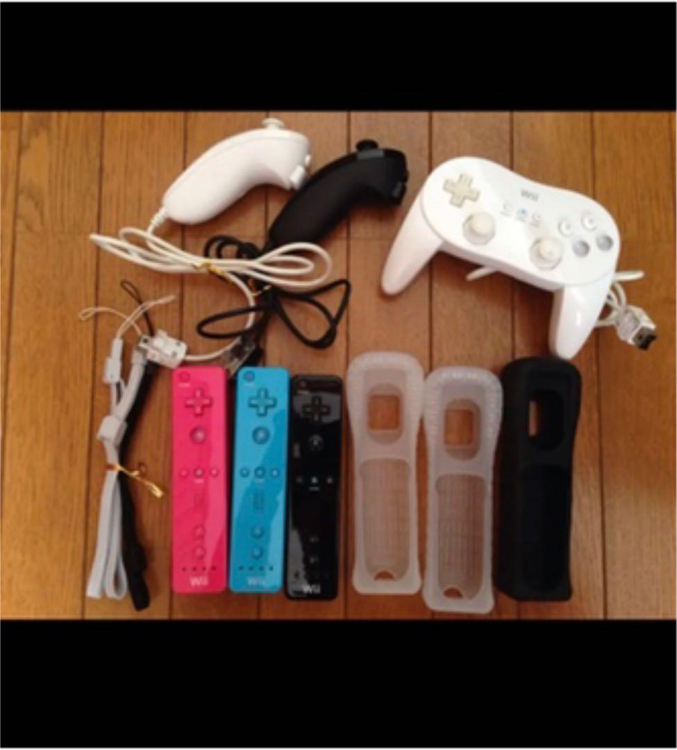 任天堂wii本体＋コントローラー＋wiiソフト3枚