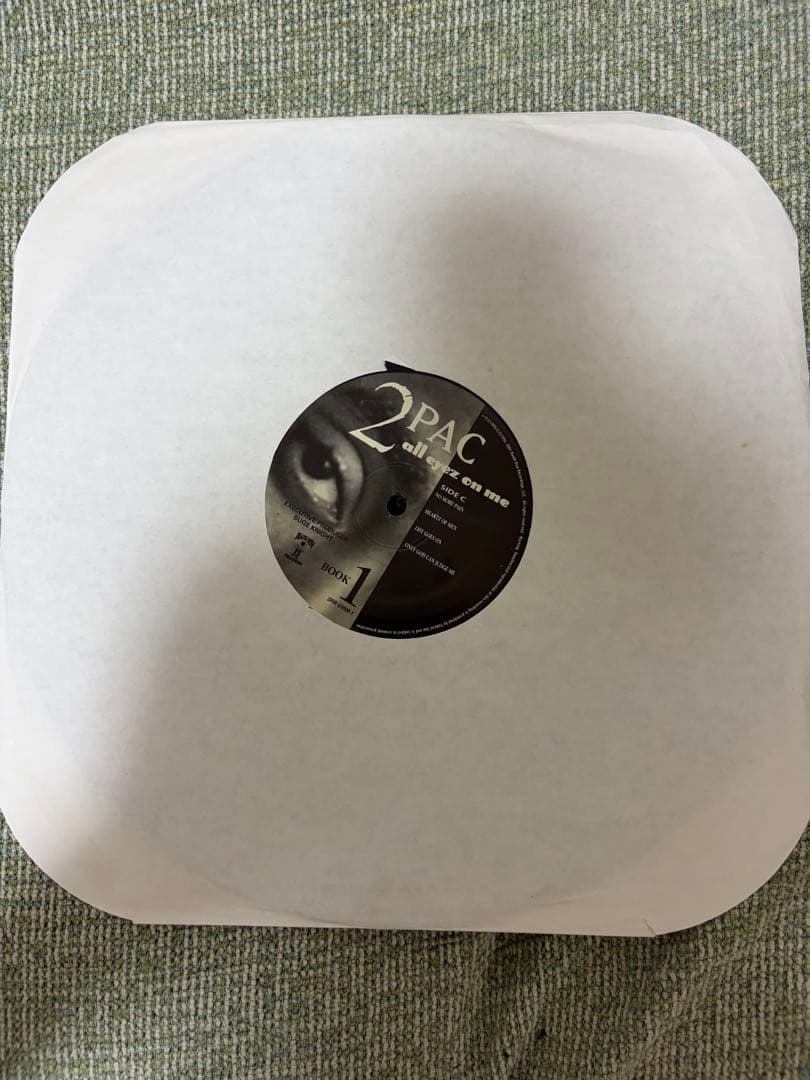 2PAC all eyez on me レコード デジタルリマスター